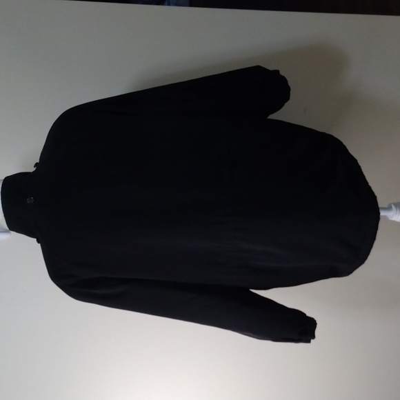 LIZ CLAIBORNE HIGH SHEEN LIGHT WEIGHT WINTER COAT BLACK WOMEN'S SIZE XL - Picture 5 of 8